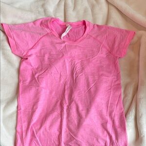 Pink Lulu Athletic top